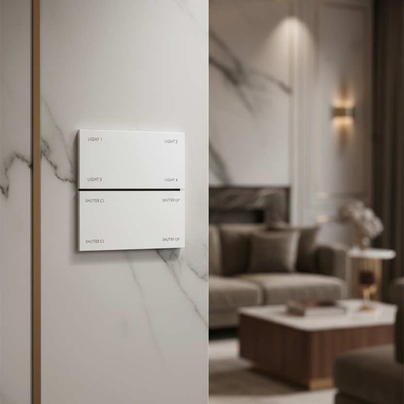 Zigbee 8-Button Mechanical Smart Switch Panel