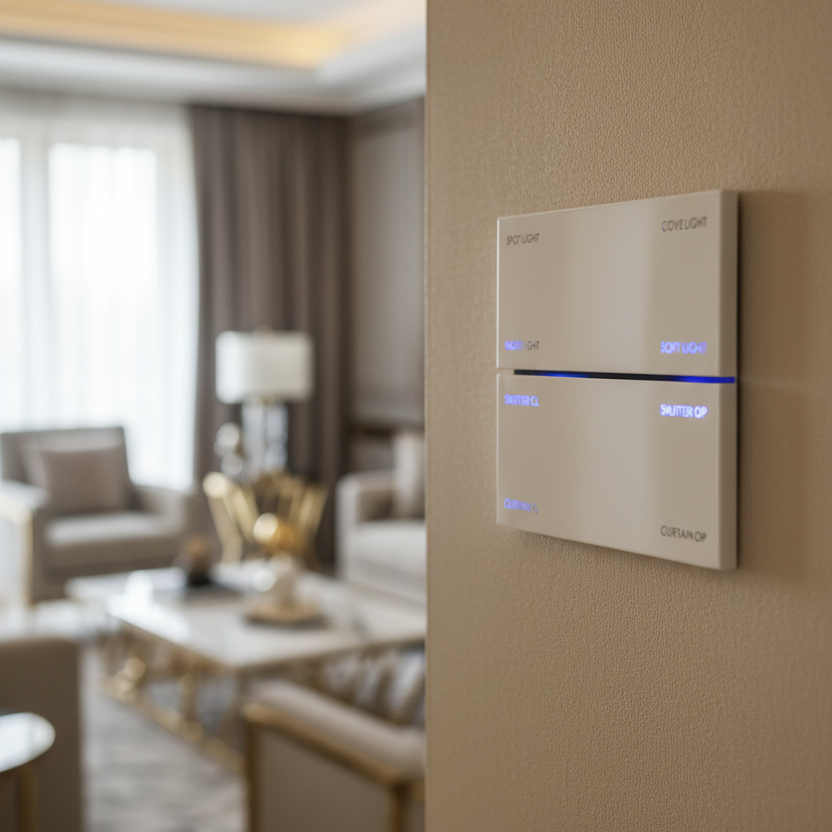 Zigbee 8-Button Mechanical Smart Switch Panel