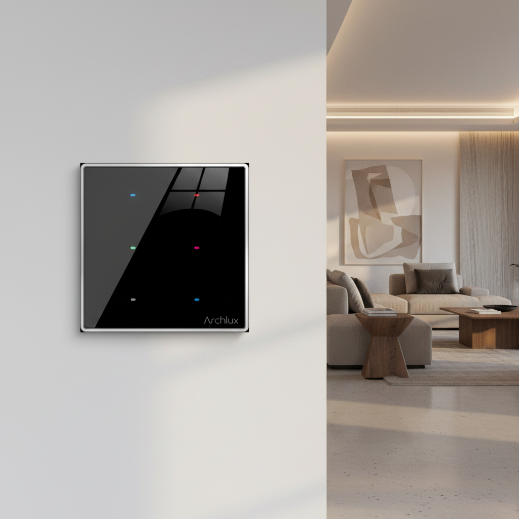 Smart Touch Glass Switch Panel