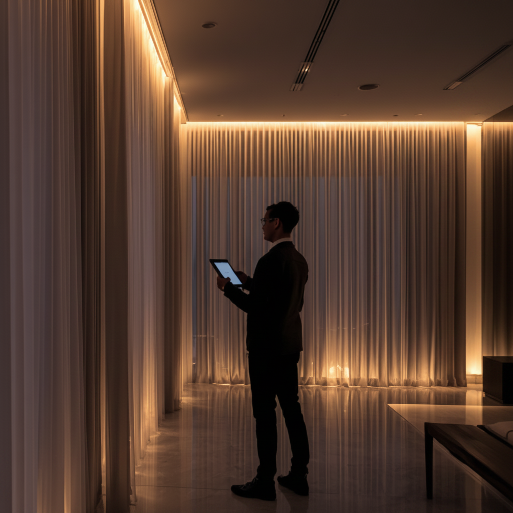 
Smart WiFi Curtain kit | ISH Kuwait
