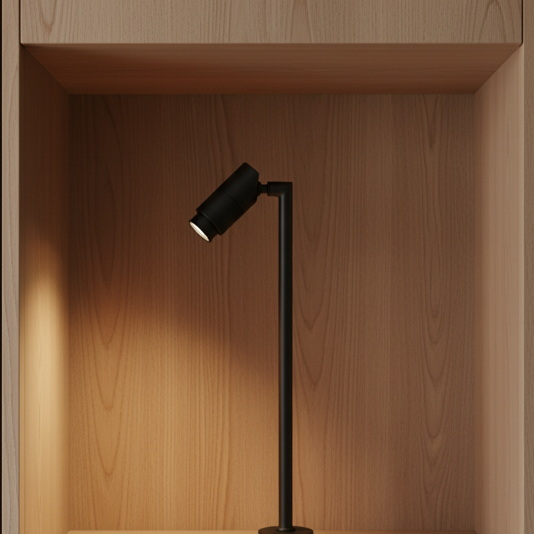 Standing Pole MINI Spotlight Zoomable 2W | ISH Kuwait