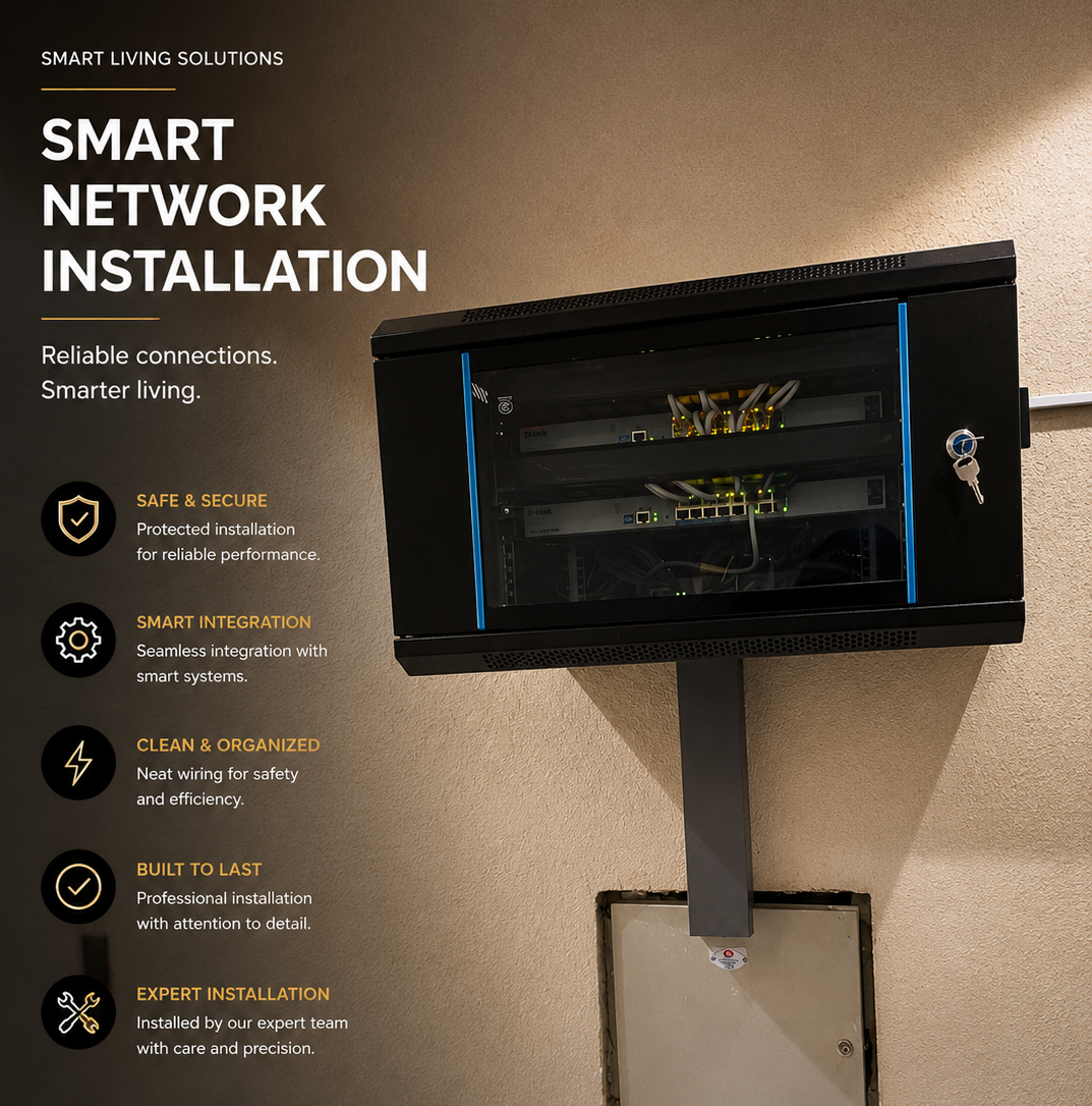 Wall Mounted Network Cabinet  - 16U | ISH Kuwait