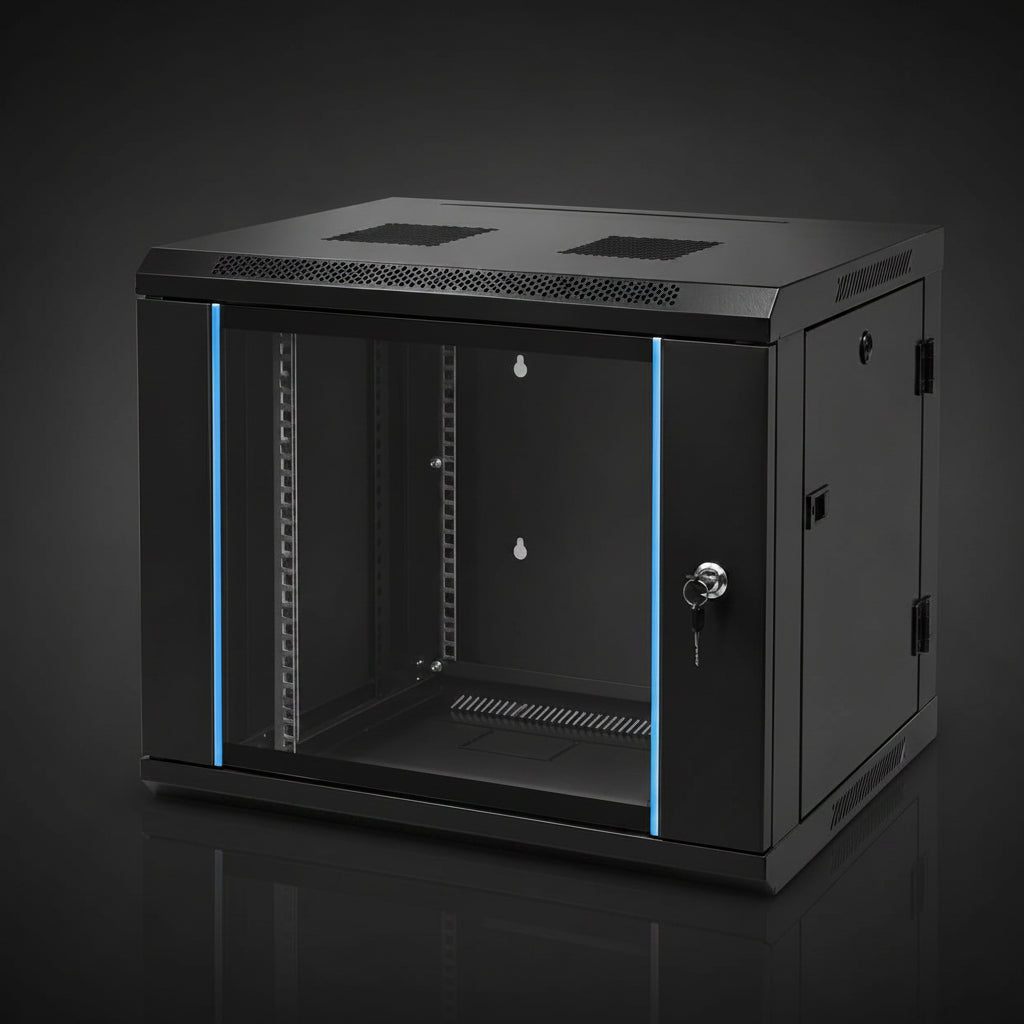 Wall Mounted Network Cabinet  - 10U | ISH Kuwait
