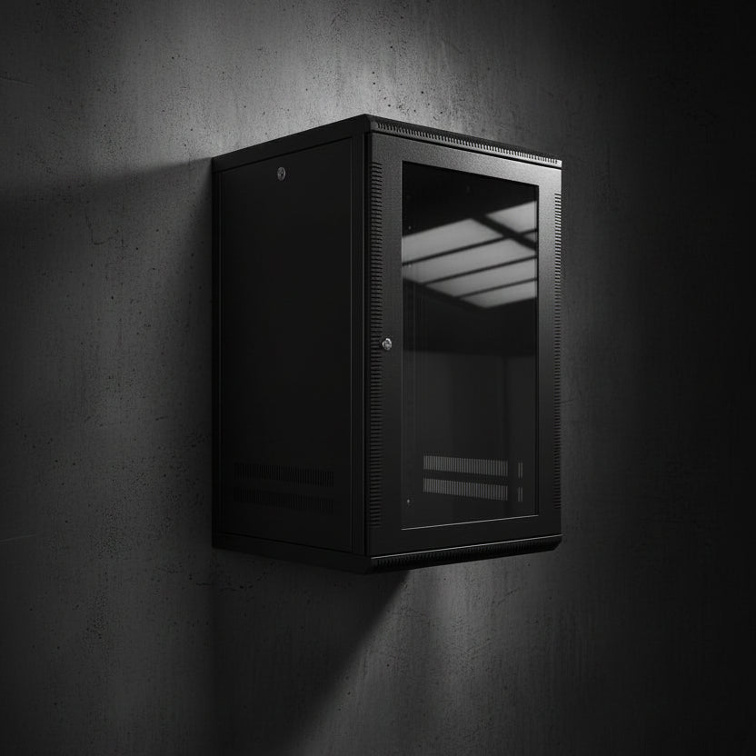 Wall Mounted Network Cabinet  - 16U | ISH Kuwait