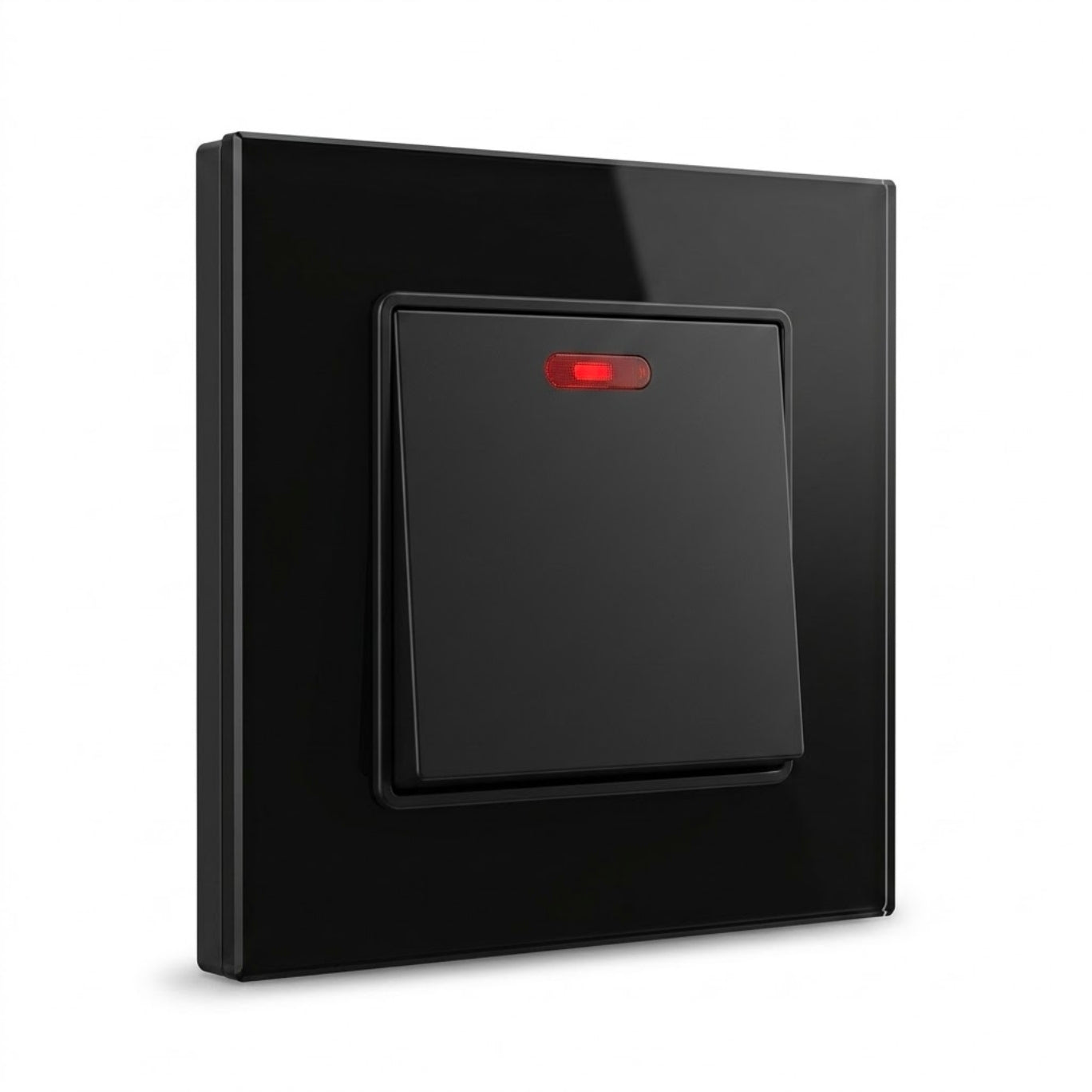 Premium 20A Switch - Black Glass