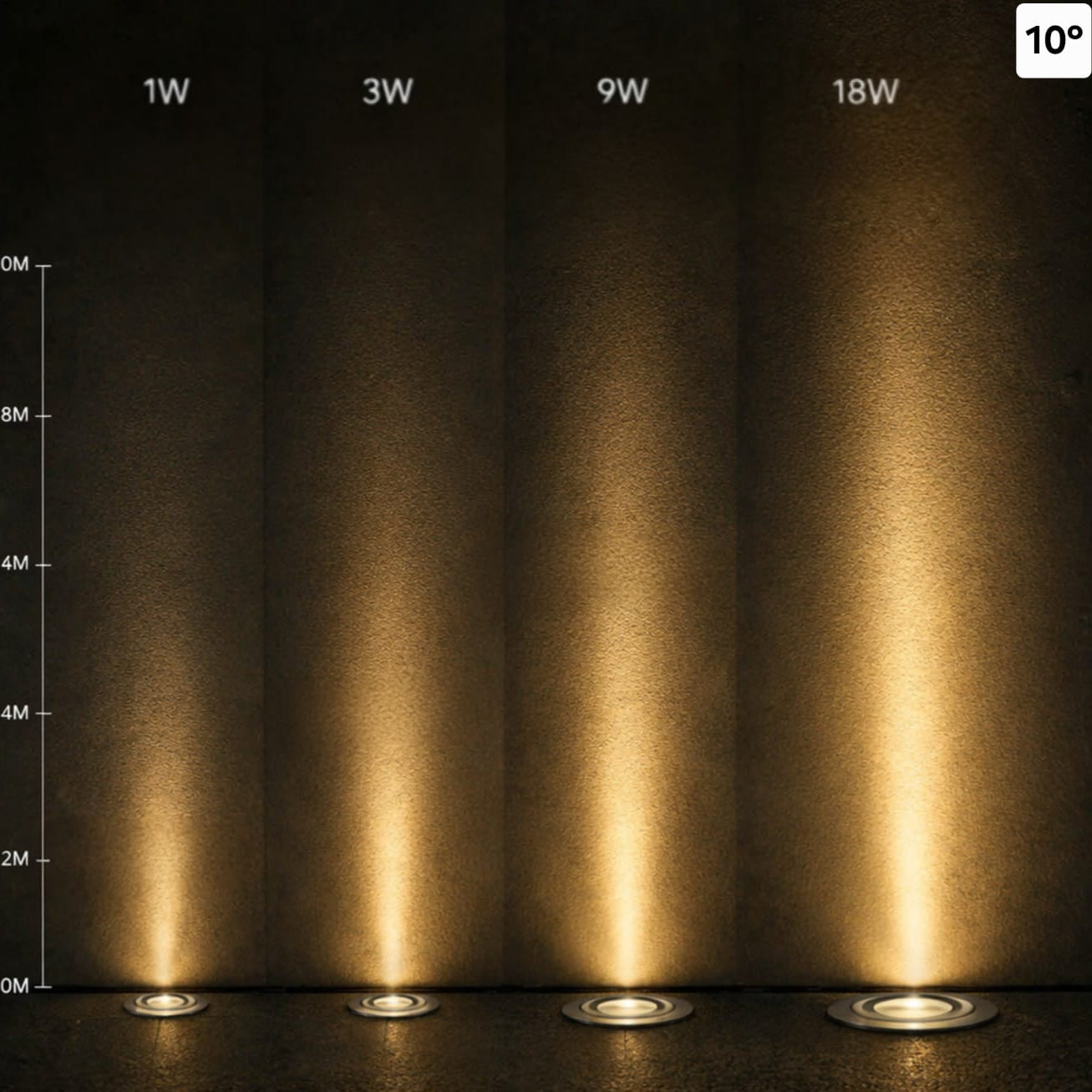 Architectural LED In-Ground Uplight - 18W