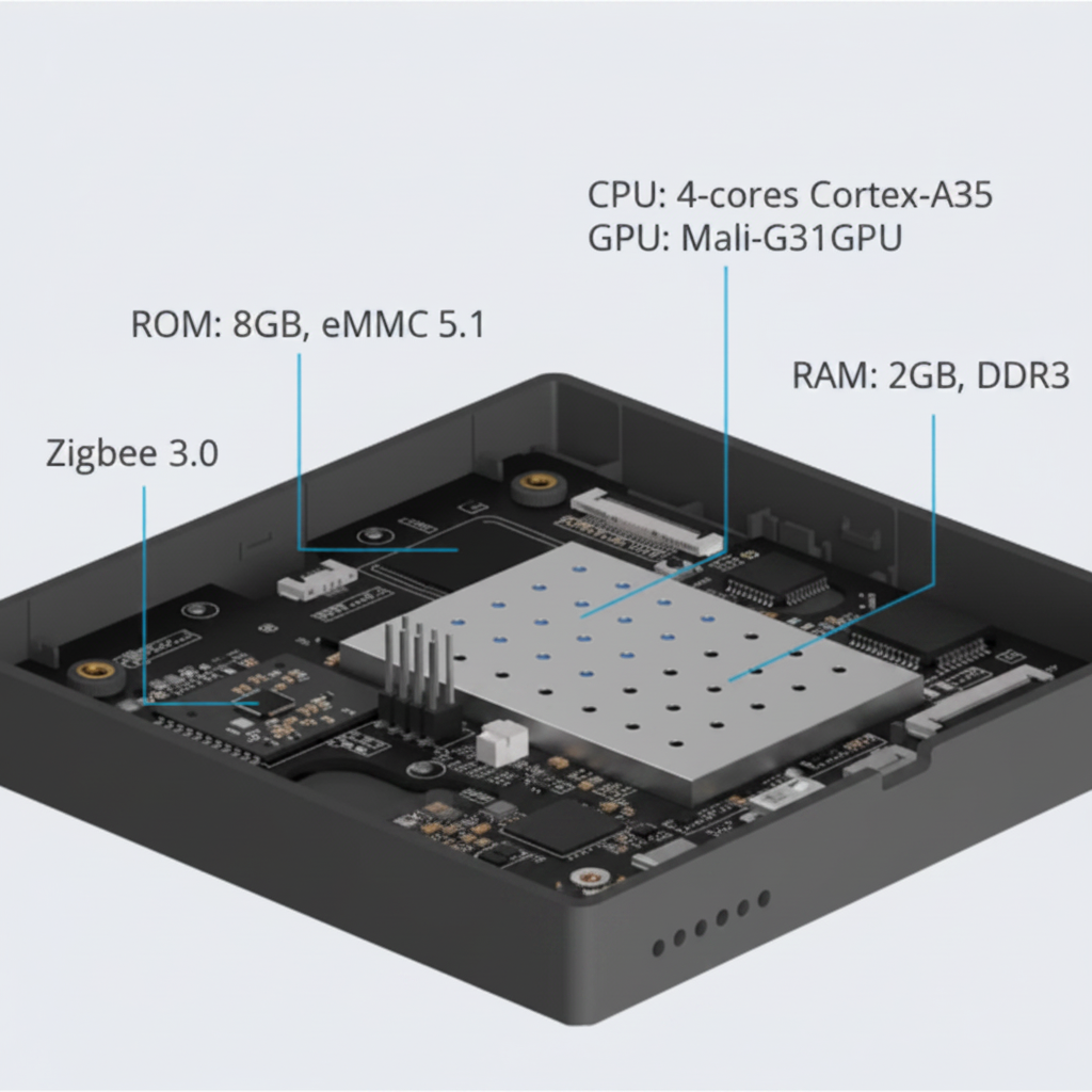 ZIGBEE CENTRAL CONTROL PANEL FULL TOUCH | ISH Kuwait