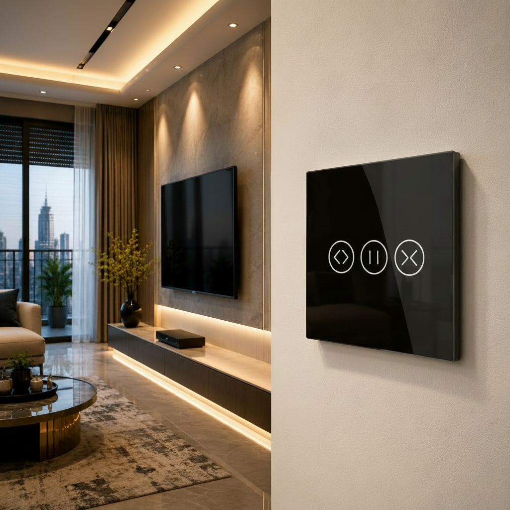 ZIGBEE SWITCH CURTAIN | ISH Kuwait