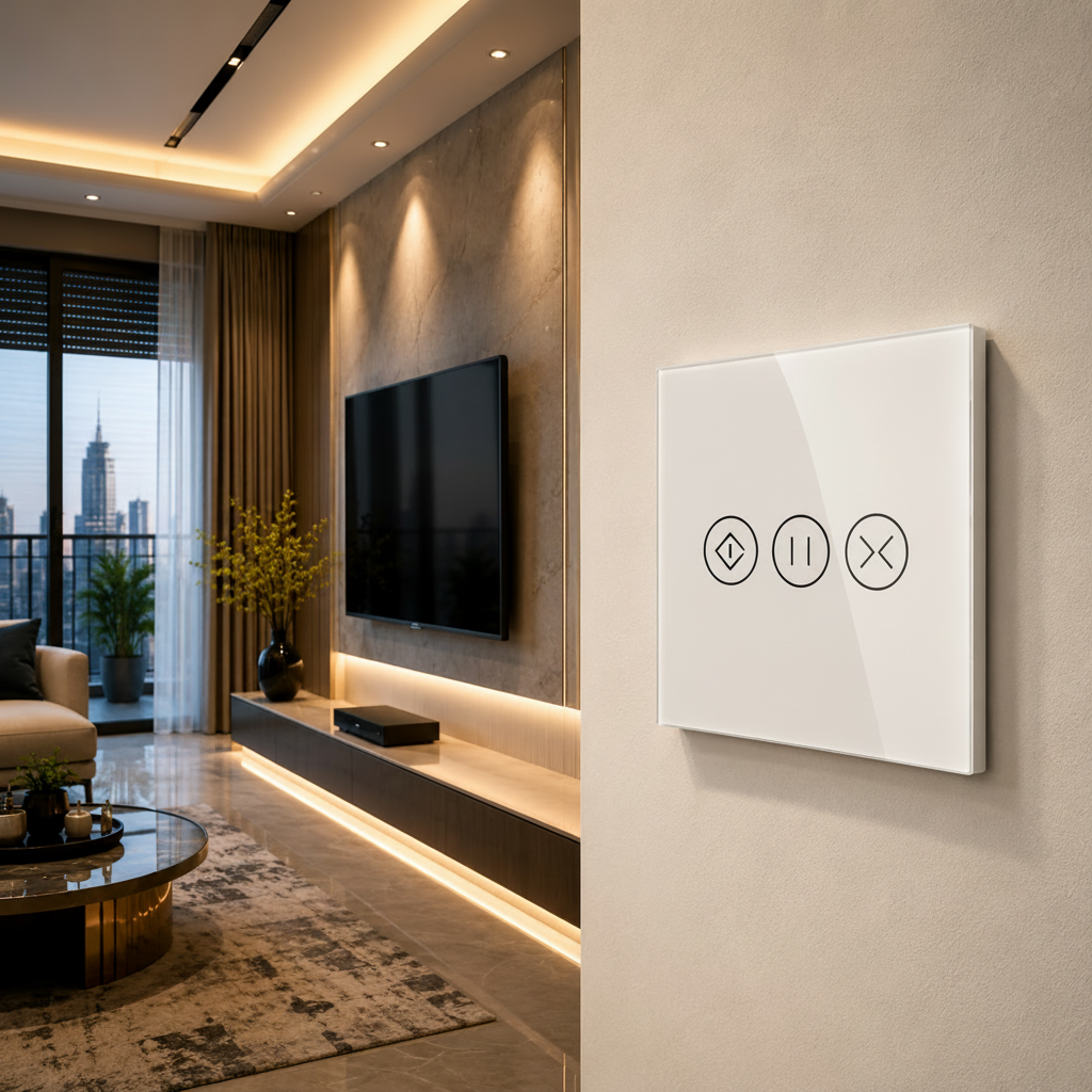 ZIGBEE SWITCH CURTAIN | ISH Kuwait