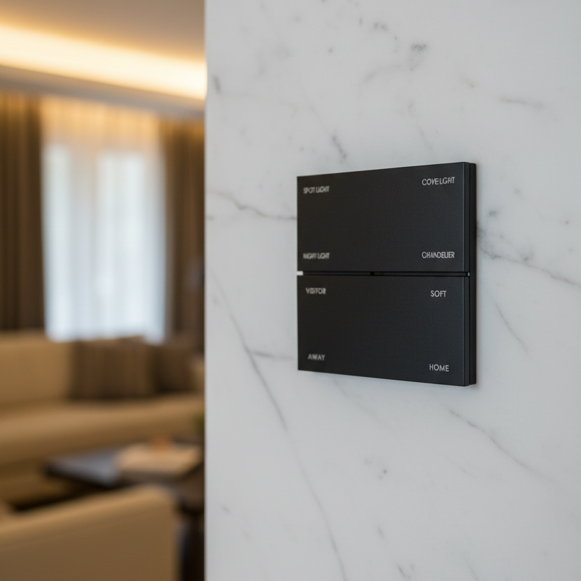 Zigbee 8-Button Mechanical Smart Switch Panel | ISH Kuwait