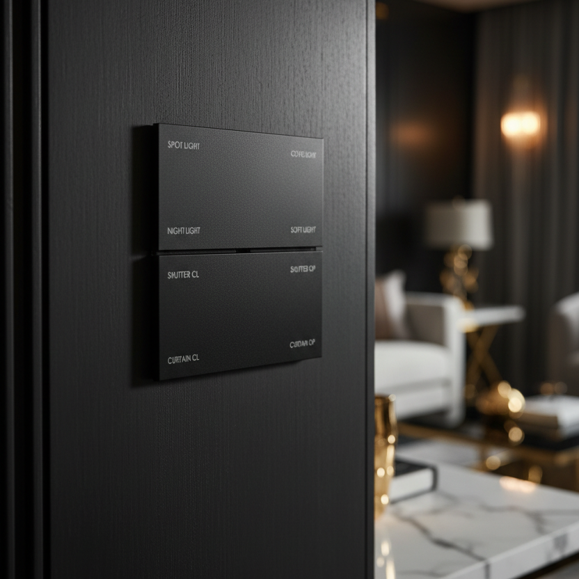 Zigbee 8-Button Mechanical Smart Switch Panel | ISH Kuwait