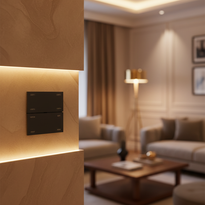 Zigbee 8-Button Mechanical Smart Switch Panel | ISH Kuwait