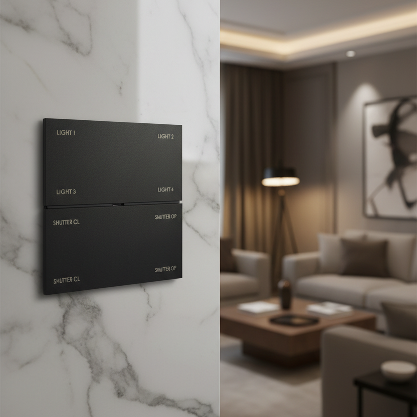 Zigbee 8-Button Mechanical Smart Switch Panel | ISH Kuwait