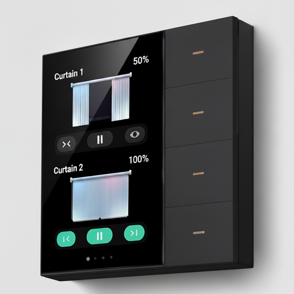 Zigbee Control Panel 4 Button Switch | ISH Kuwait