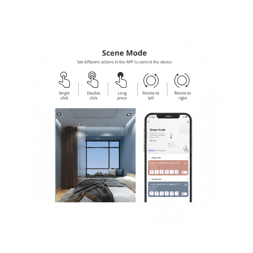 Zigbee Smart Knob Switch | ISH Kuwait