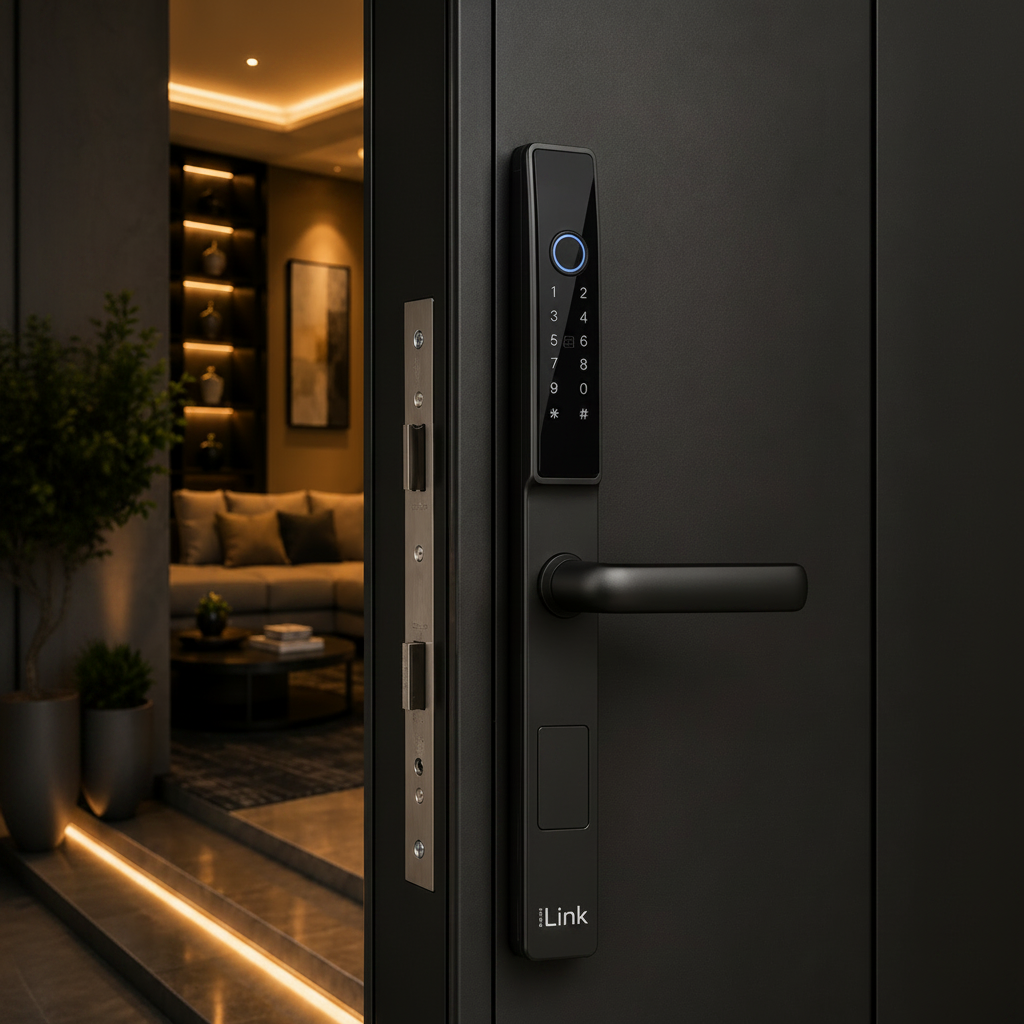 Premium Slim Face Smart Door Lock